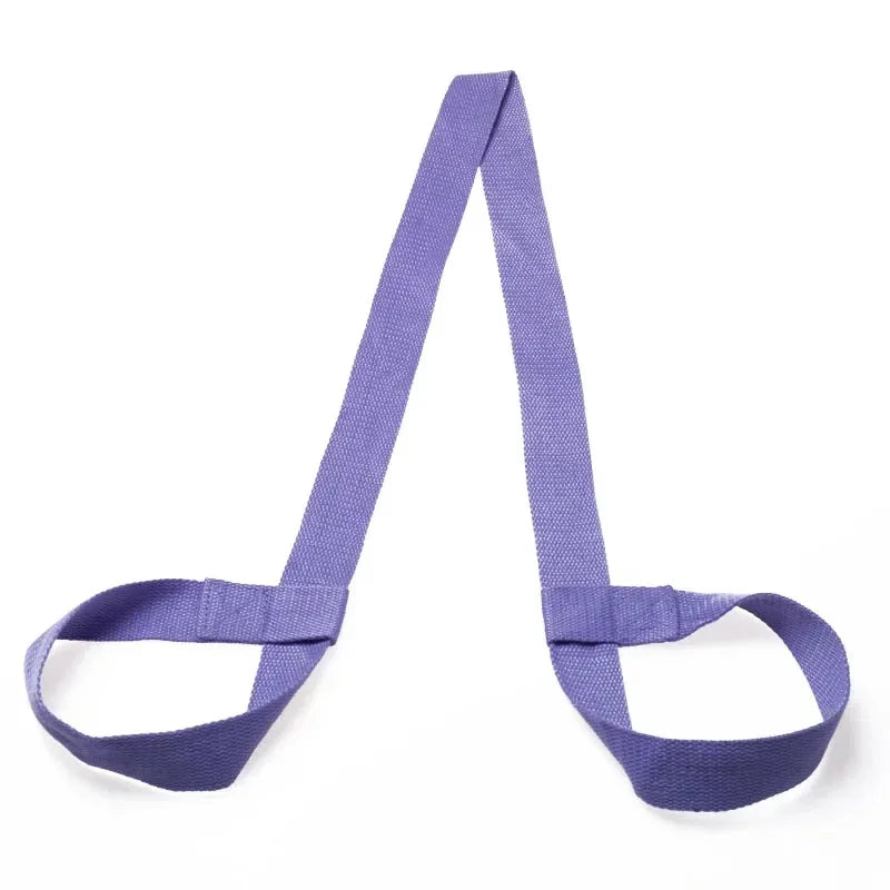 Yoga Mat Carry Belt Strap Adjustable Shoulder Strap for Yoga Mat Sling Pilates Sport Band Exercise Fitness Mat Elastic Yoga Belt