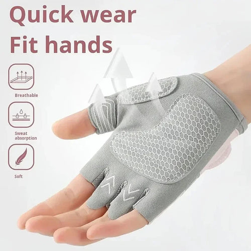 Fitness gloves, women's kettlebells, horizontal bars, rolling iron, lightweight, anti slip sports, anti cocoon riding equipment,