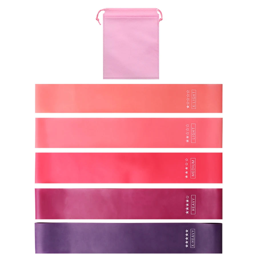 Fitness Elastic Resistance Bands Home Pilates Gym yoga resistance Bands Stretching Training Crossfit Sport Workout Equipment