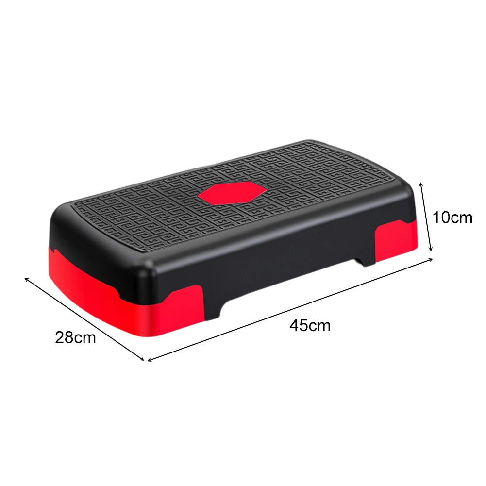 Fitness Height Step Pedal Aerobic Fitness Stepper Cardio Pedal Exerciser Stable 200KG Load Home Training Gym Exercise Foot Pedal