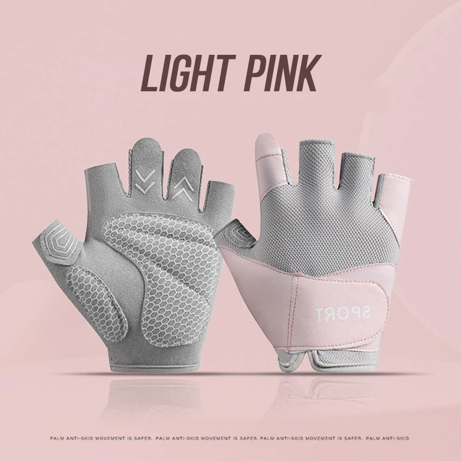 Fitness gloves, women's kettlebells, horizontal bars, rolling iron, lightweight, anti slip sports, anti cocoon riding equipment,