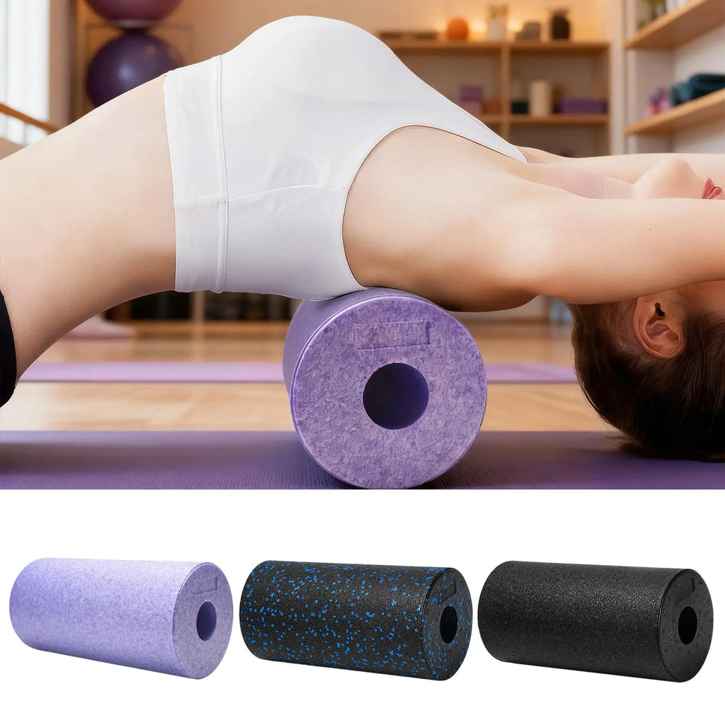 Yoga Foam Roller Back Foam Roller Foam Massage Roller Deep Tissue Massager for Back Legs Exercise Yoga Physical Activities