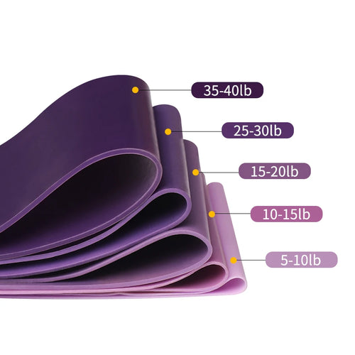 Fitness Elastic Resistance Bands Home Pilates Gym yoga resistance Bands Stretching Training Crossfit Sport Workout Equipment