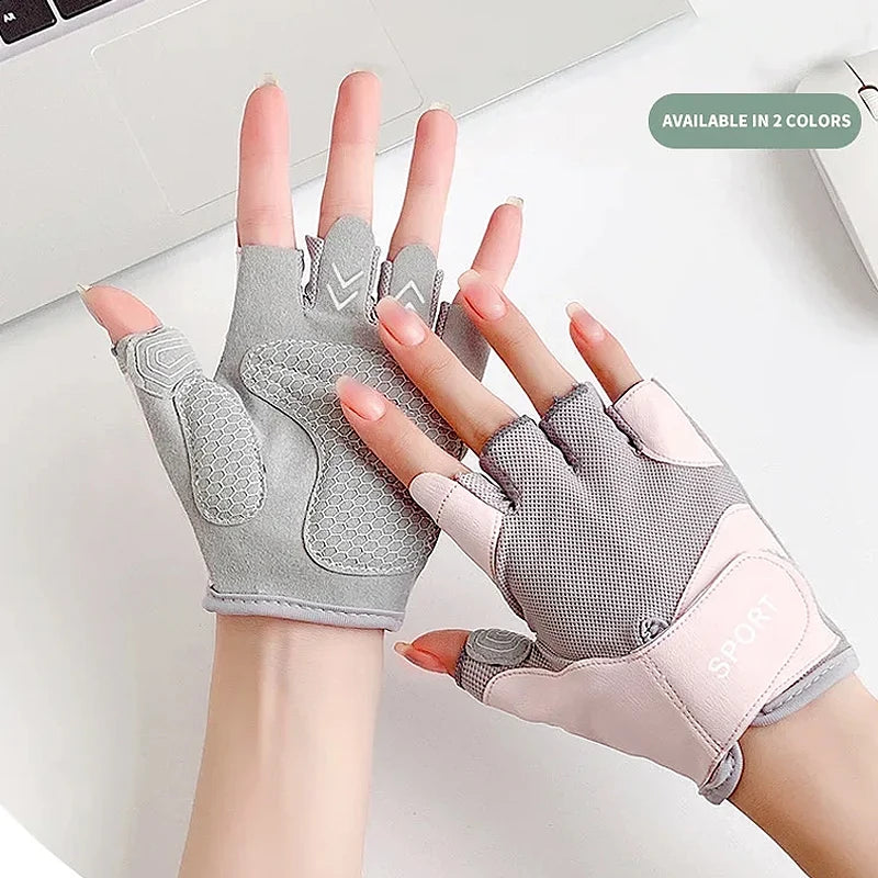 Fitness gloves, women's kettlebells, horizontal bars, rolling iron, lightweight, anti slip sports, anti cocoon riding equipment,