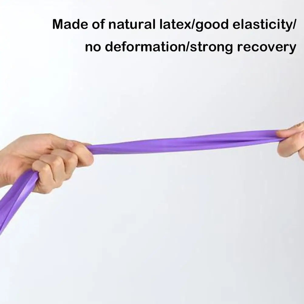 Yoga Sport Resistance Bands Pilates Training Fitness Exercise Gym Elastic Band Physical Therapy Stretching Strength Training
