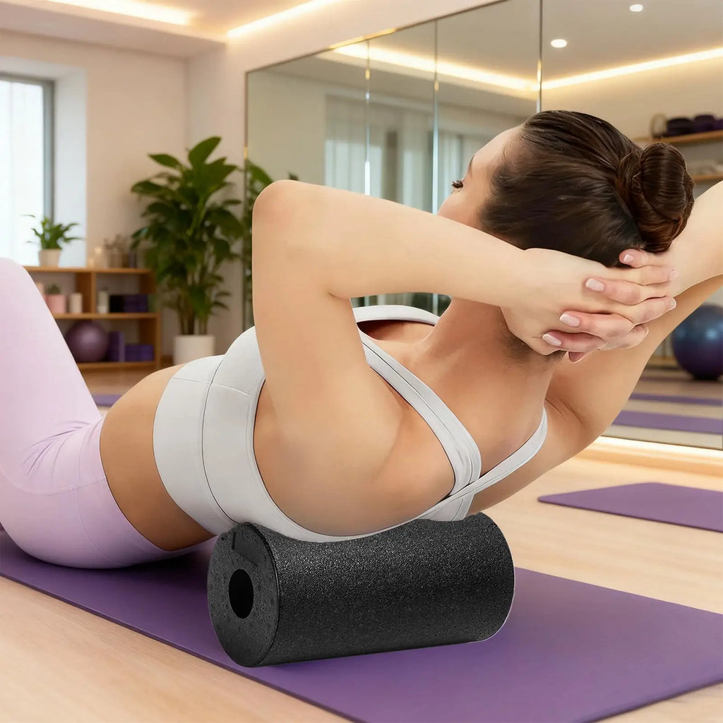 Yoga Foam Roller Back Foam Roller Foam Massage Roller Deep Tissue Massager for Back Legs Exercise Yoga Physical Activities